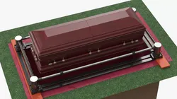 Burial Lowering Mechanism 3D model