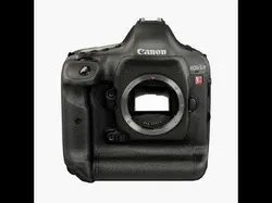 Canon EOS-1D C 4K DSLR camera Low-poly 3D model