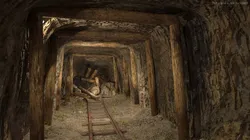 Collapsed Mine Tunnel Entrance 3D model
