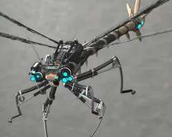 Damselfly robot