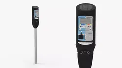 Digital Parking Meter 3D model