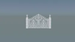 Entrance Gate 3D print model