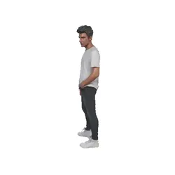 Guy posing