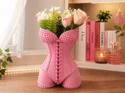 Maceta Corsé con Tachuelas - Modelo de impresión 3D gratuito