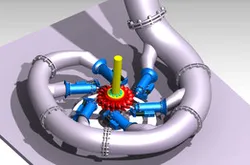 Pelton Hydraulic Turbine Design