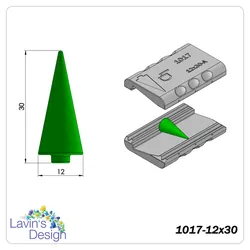Polymer Clay Christmas Tree Bead Roller / LED1017