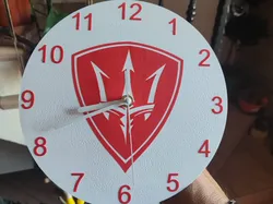 Reloj de pared inspirado en Maserati - Modelo de impresión 3D gratuito