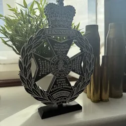 Royal Green Jackets Capbadge Model