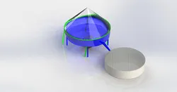 Salt water/water distiller