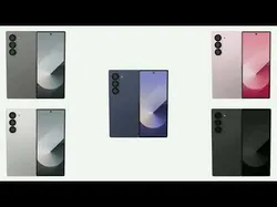 Samsung Galaxy Z Fold 6 3D model