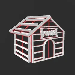 Snoopy House, set of 3 cutters