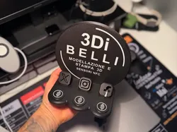 Soporte 3 NFC (X, INSTAGRAM, FACEBOOK) - Modelo de impresión 3D gratuito