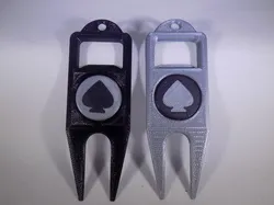 SPADE Golf Ball Marker