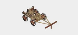 sugarcane juice extracting cart