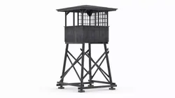 Watch Tower WWII 3D model