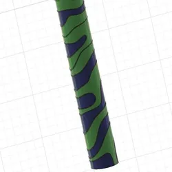 Zebra Lines - Diamond Art Pen Blank Mould for Resin