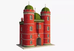 Ancient Dome Building 3D model