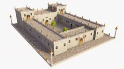 Ancient Roman Building 3D model