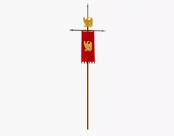 Ancient Roman Flag 3D model