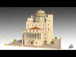 Ancient Roman Palace 3D model