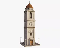 Bell Tower 3D model