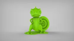 Charlie - Algix Chameleon Mascot