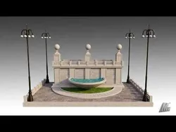 Classic Fountain 3D model