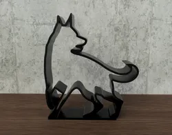 Dog statue