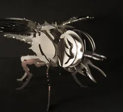 Dragonfly sheetmetal puzzle, insect, 3d model, puzzle, metalcraftdesign