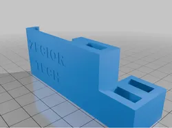 Ender 3 V3 SE USB only holder with added 1 and 2 usb stick holders