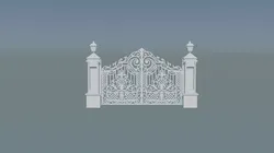 Entrance Gate 3D print model