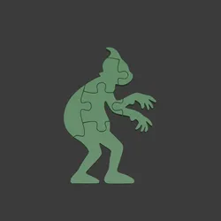 Grinch Jigsaw Puzzle – 3D Printable Game