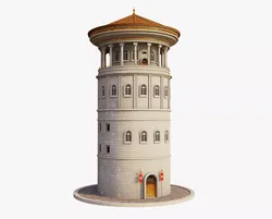 Herod Tower 3D model