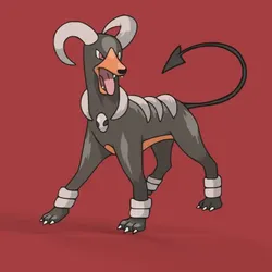 Houndoom Wall Art