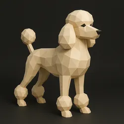 Low Poly Poodle