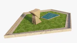 Monument Francesc Macia Barcelona 3D model