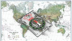 orienteering map compass
