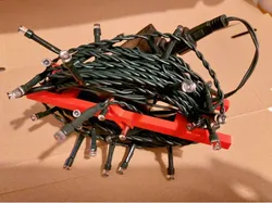 Power adapter cable organizer