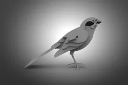 PUZZLE 3D BIRD