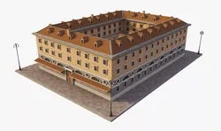 Residence Building 3D model