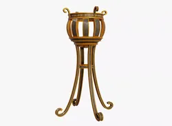Roman Urn Torch 3D model