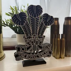 Royal Welsh Capbadge Model