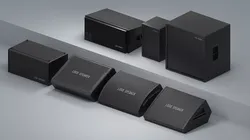 Sound System Collection Low-poly 3D model