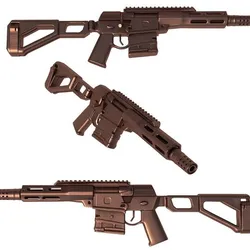 Threaded Barrel Q-Sert Free-Float  / weapon / Action Pistol / sniper rifle / gun / 3d pistol