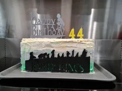 zápich na dort - Gollum happy birthday