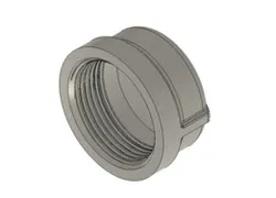 1-1/4"  pipe end cap fitting