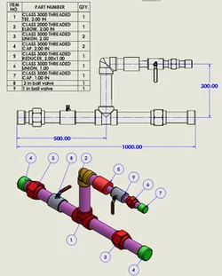 ⚡  3D Modeling: Create Piping from P&ID Schematics