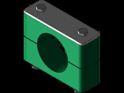 ABRAÇADEIRA STD - TUBO Ø48,3mm / CLAMP TUBE ERMETO - TB Ø48,3mm / KV / KV.T / TRILHO TR / TRAVA PARA TRILHO