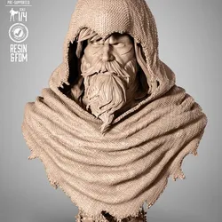 B3DSERK GREEN ARROW VAMPIRE HUNTER PORTRAIT BUST READY FOR PRINTING