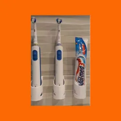 Bathroom Toothpaste Holder Wall Mount (No Screw)
